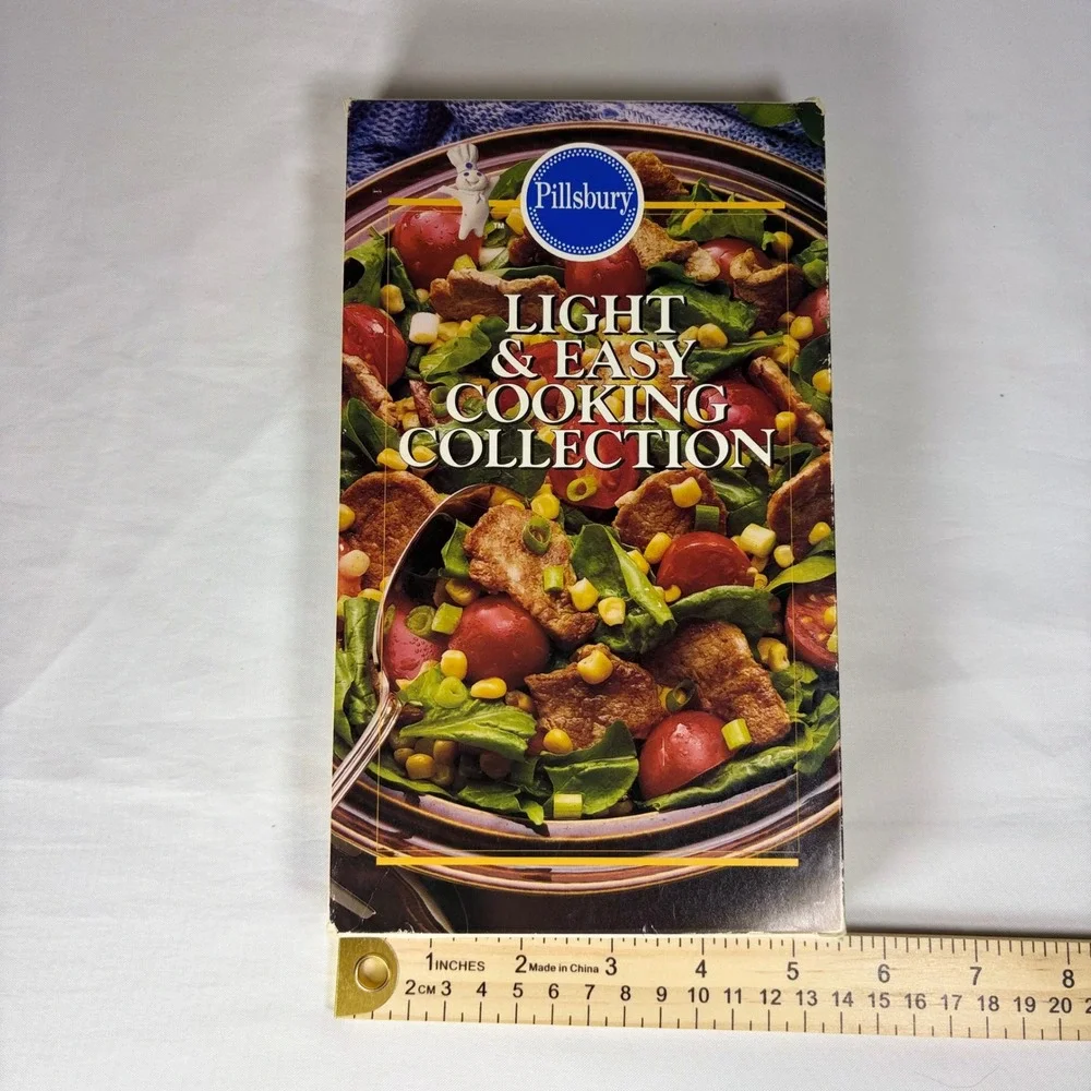Pillsbury Light‎ & Easy Cooking Collection 5 Book Box Set Vintage 1995 Cookbooks